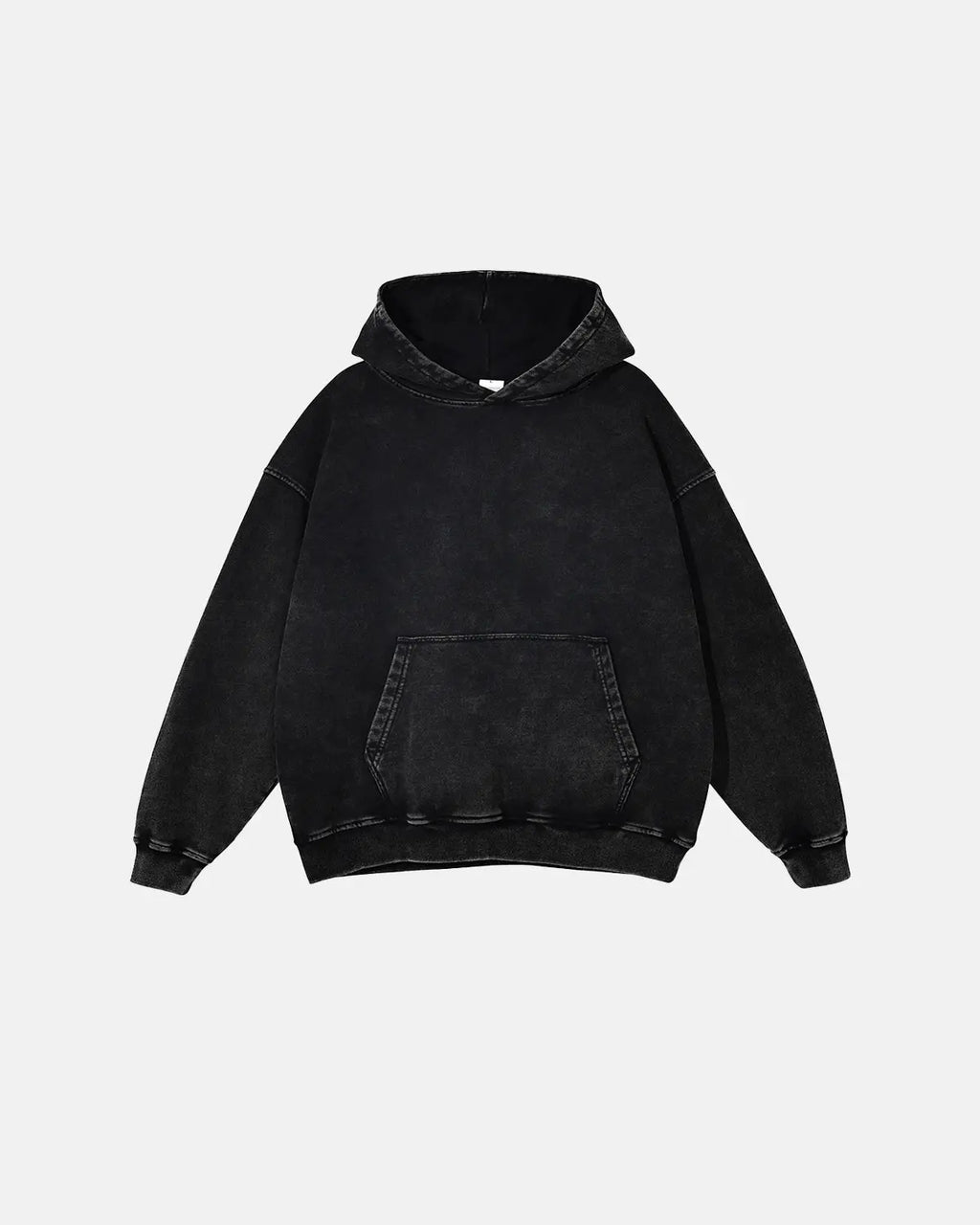 French Terry Washed Distressed Hoodies | Flation Streetwear