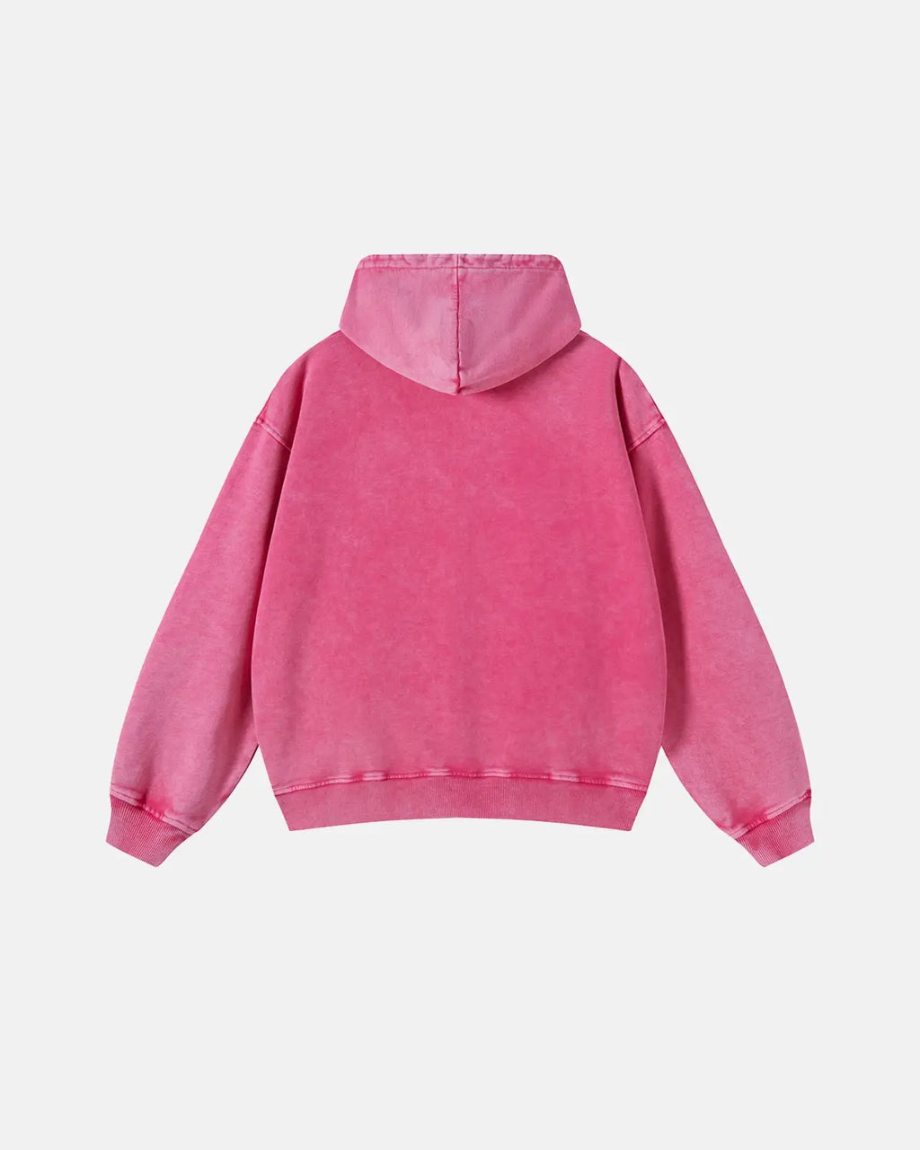 French Terry Washed Distressed Hoodies | Flation Streetwear