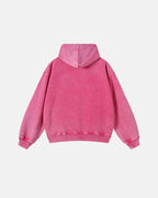 French Terry Washed Distressed Hoodies | Flation Streetwear