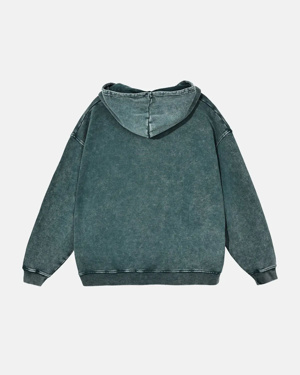French Terry Washed Distressed Hoodies | Flation Streetwear