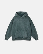 French Terry Washed Distressed Hoodies | Flation Streetwear