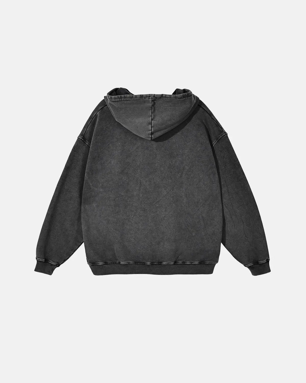 French Terry Washed Distressed Hoodies | Flation Streetwear