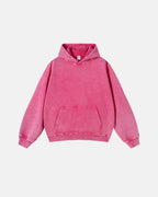 French Terry Washed Distressed Hoodies | Flation Streetwear