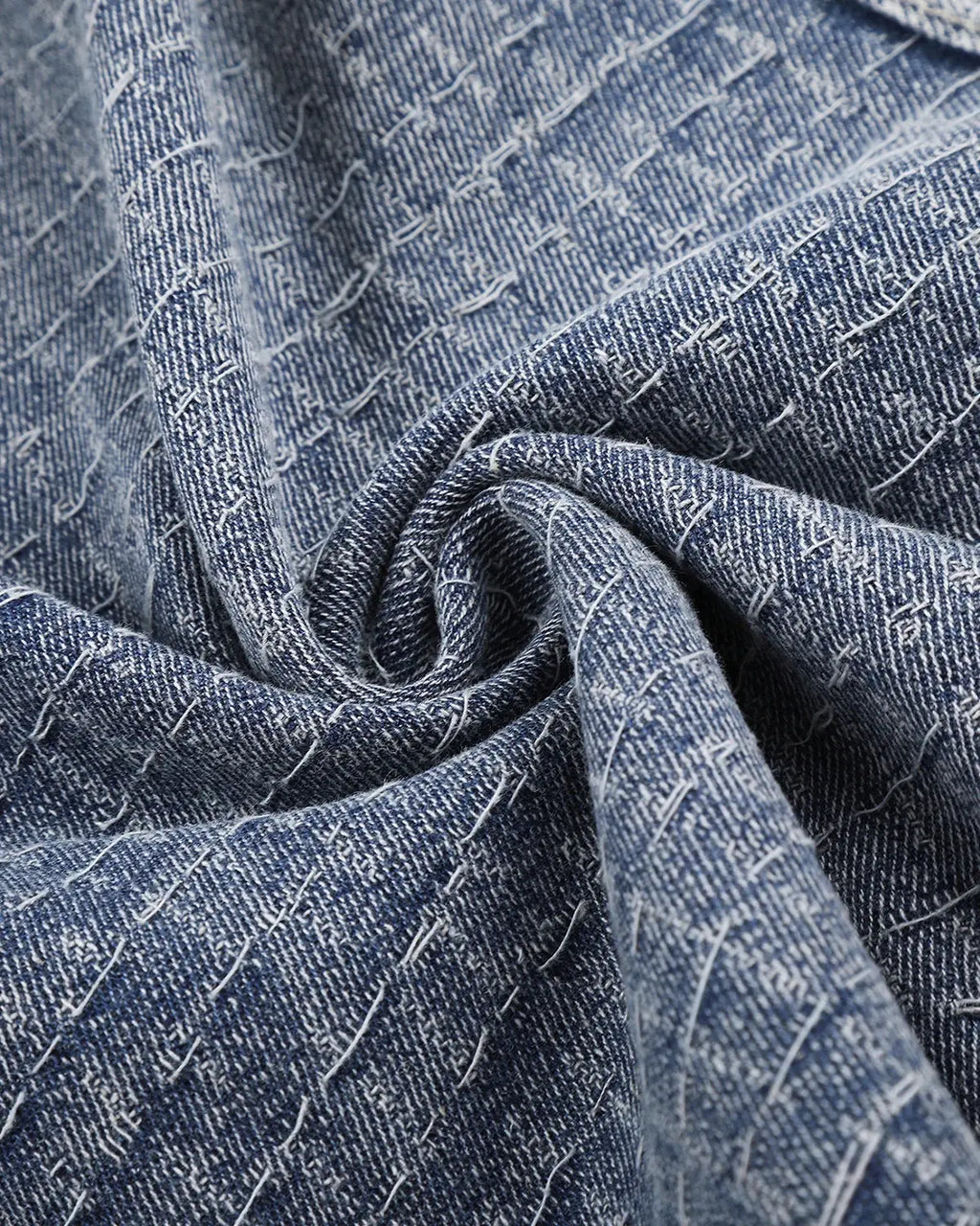 Grid Texture Baggy Jorts | Flation Streetwear