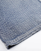 Grid Texture Baggy Jorts | Flation Streetwear