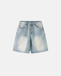 Metal Clasp Baggy Jorts | Flation Streetwear