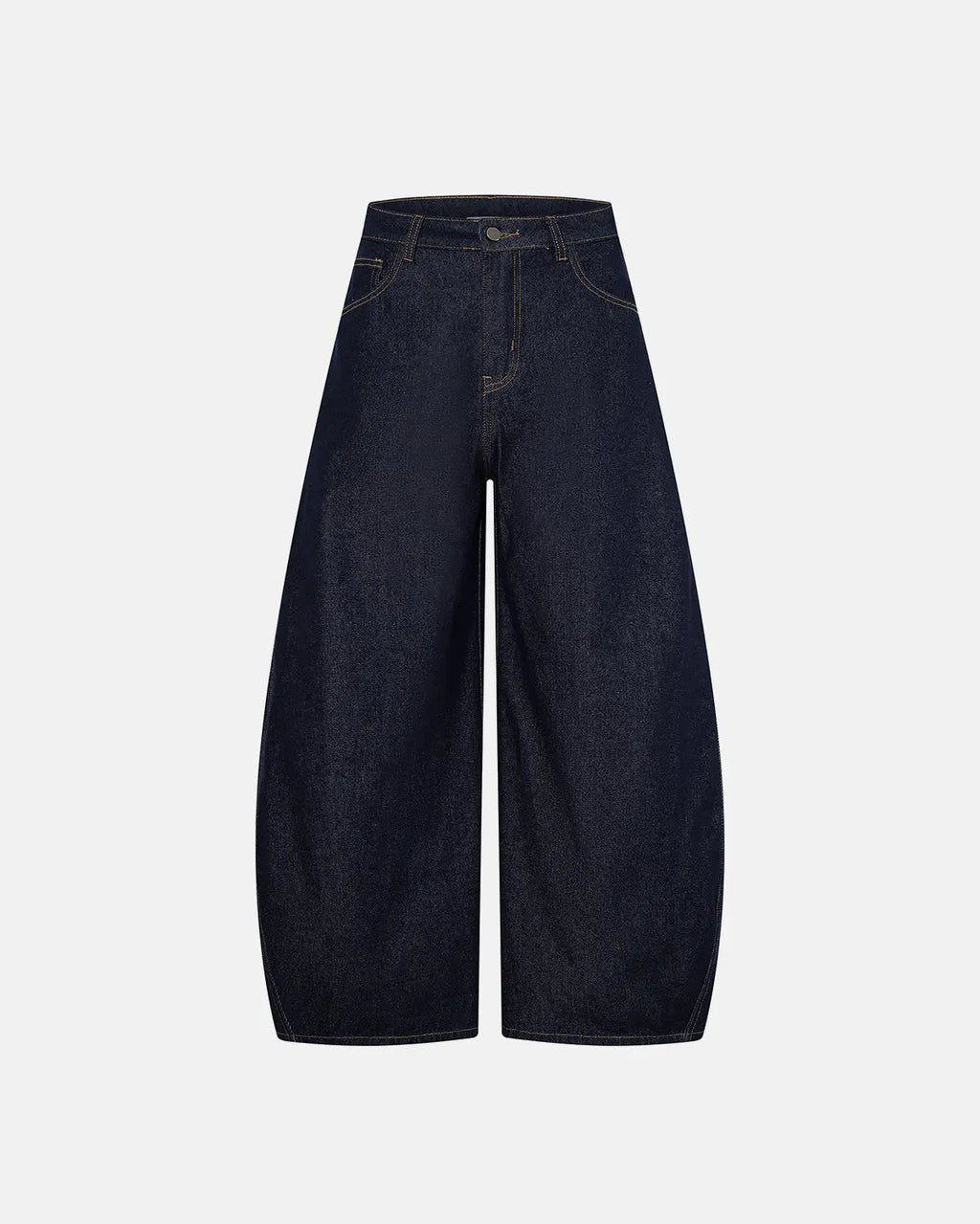 Multi Pockets Design Barrel Jeans | Flation Streetwear