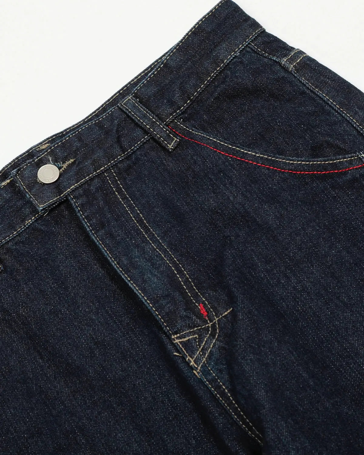 Raw Blue Deconstructed Baggy Jeans | Flation Streetwear