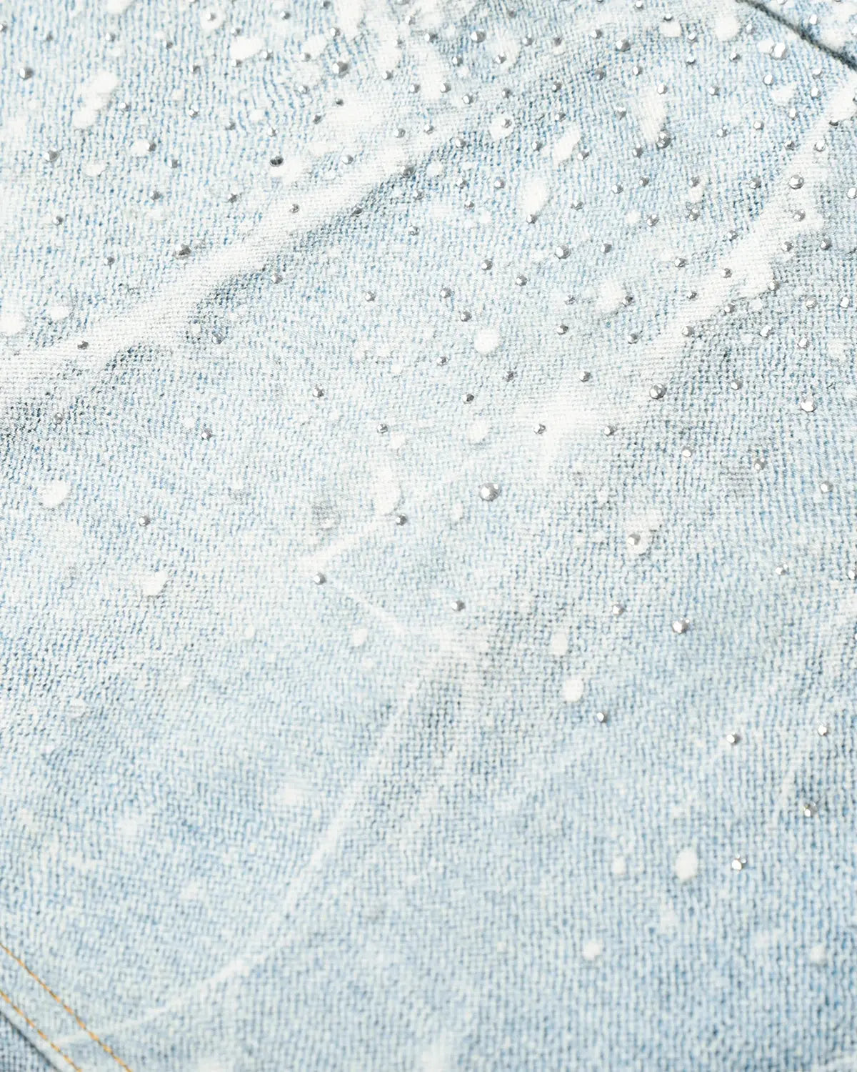 Rhinestone Lightning Baggy Barrel Jeans | Flation Streetwear