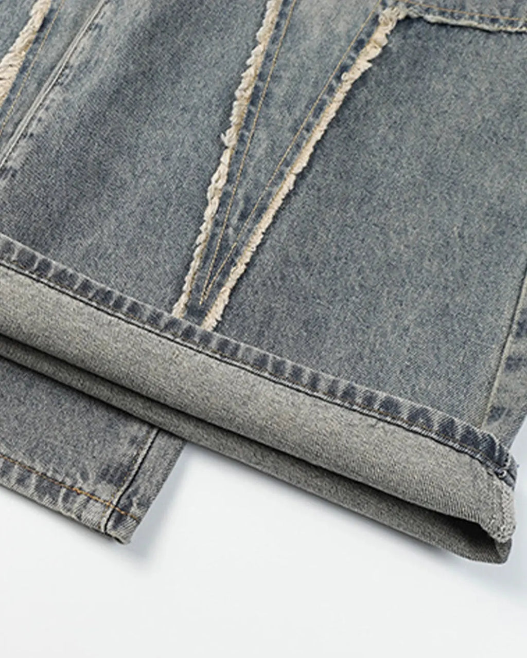 Star Patched Baggy Jeans | Flation Streetwear