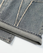 Star Patched Baggy Jeans | Flation Streetwear