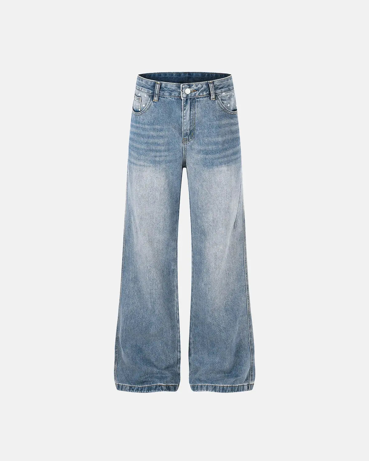 Star Pocket Bootcut Jeans | Flation Streetwear