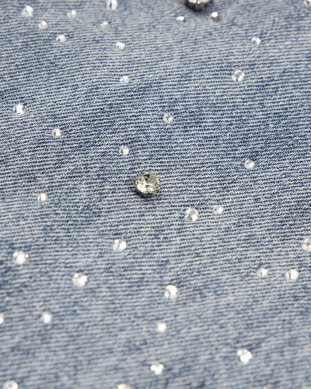 Studded Rhinestone Baggy Jeans | Flation Streetwear