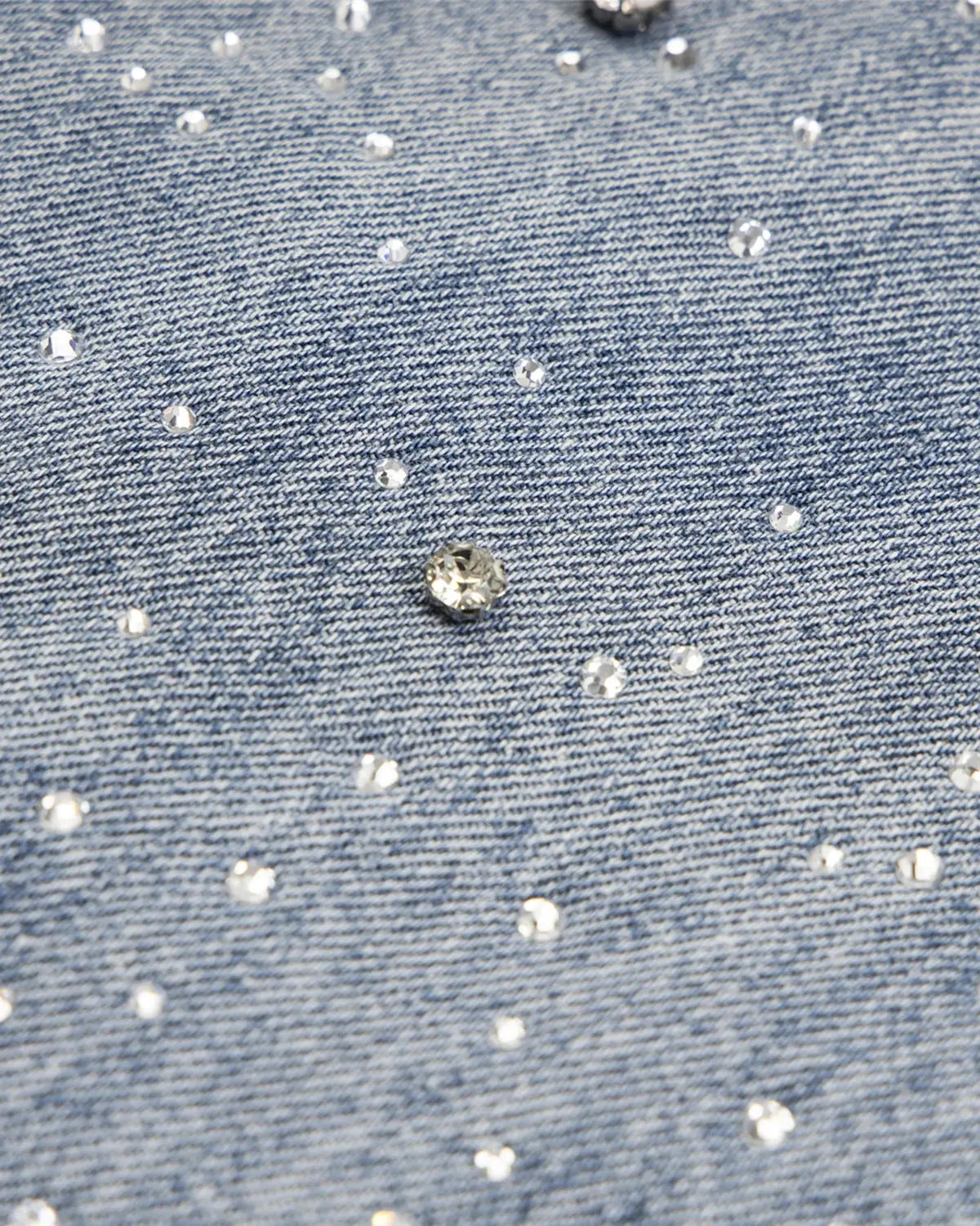 Studded Rhinestone Baggy Jeans | Flation Streetwear