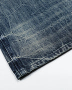 Textured Wash Baggy Jeans | Flation Streetwear