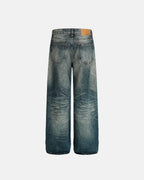Vintage Distressed Baggy Jeans | Flation Streetwear
