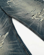 Vintage Distressed Baggy Jeans | Flation Streetwear