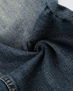 Whisker Wash Distressed Baggy Jeans | Flation Streetwear