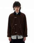 Fireman Buckle Worker Zip Up Jacket | Flation Streetwear