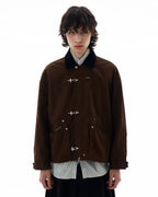 Fireman Buckle Worker Zip Up Jacket | Flation Streetwear