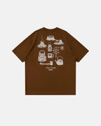 Camping Graphic Cotton Tees | Flation Streetwear