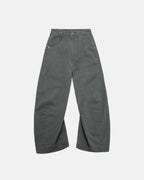 Stitching Flare Baggy Jeans | Flation Streetwear