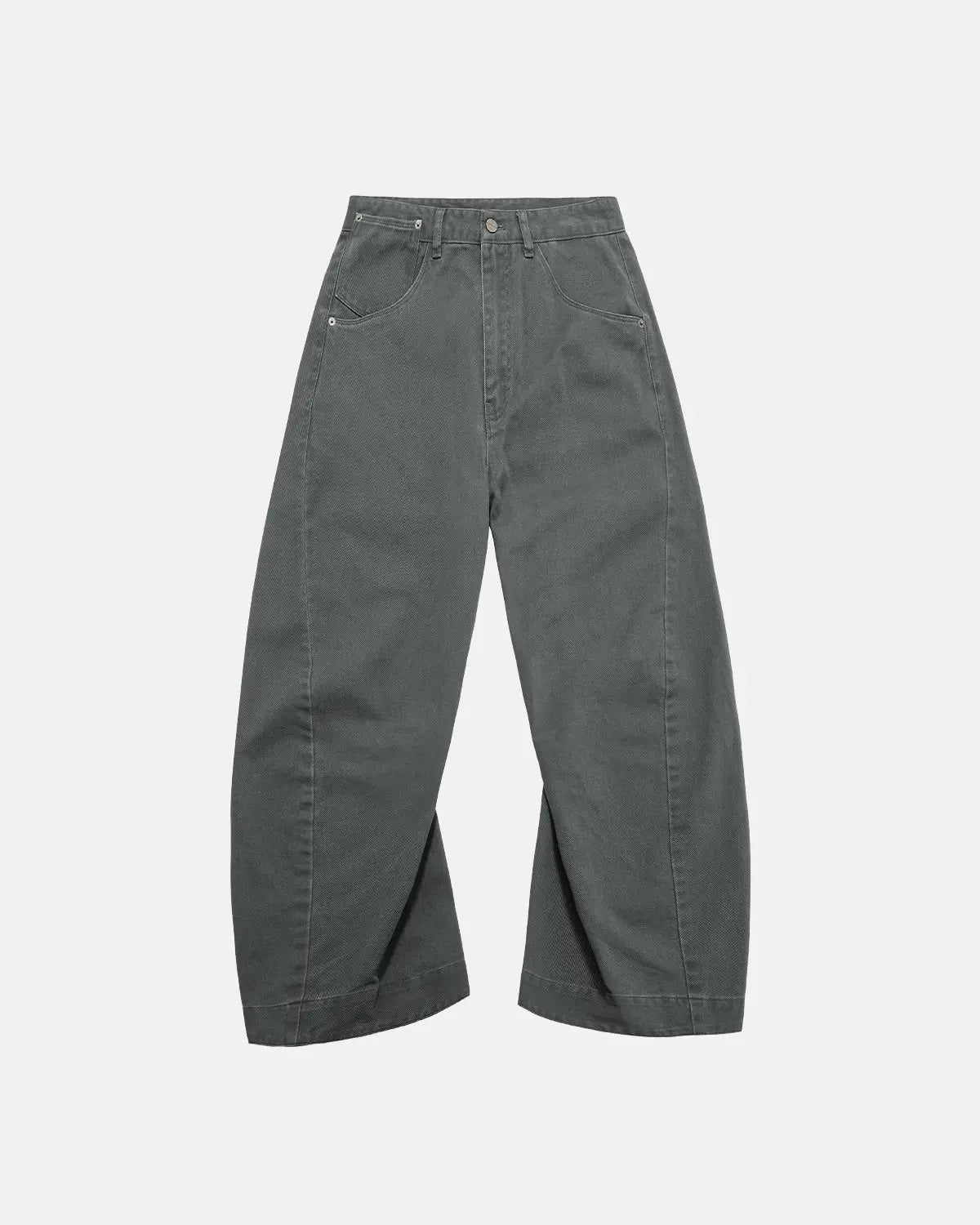 Stitching Flare Baggy Jeans | Flation Streetwear