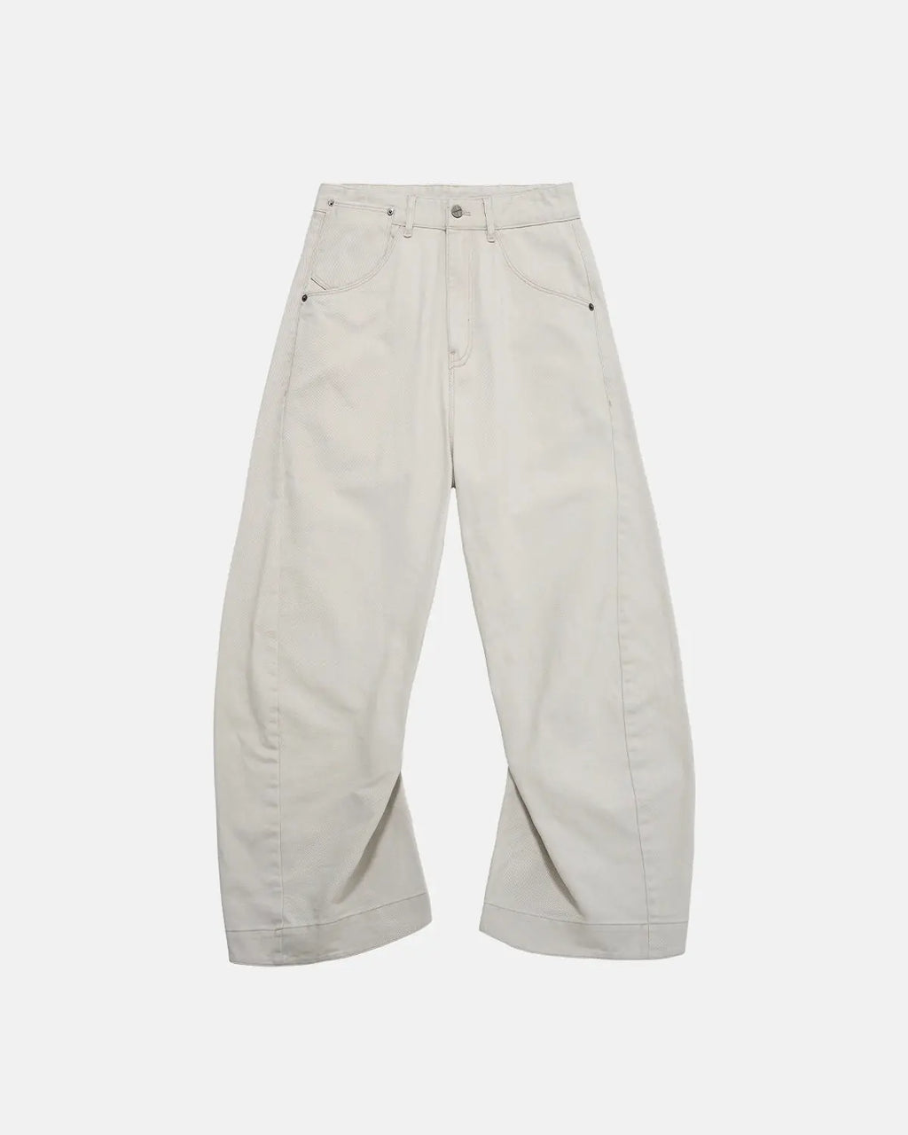 Stitching Flare Baggy Jeans | Flation Streetwear