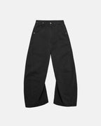 Stitching Flare Baggy Jeans | Flation Streetwear