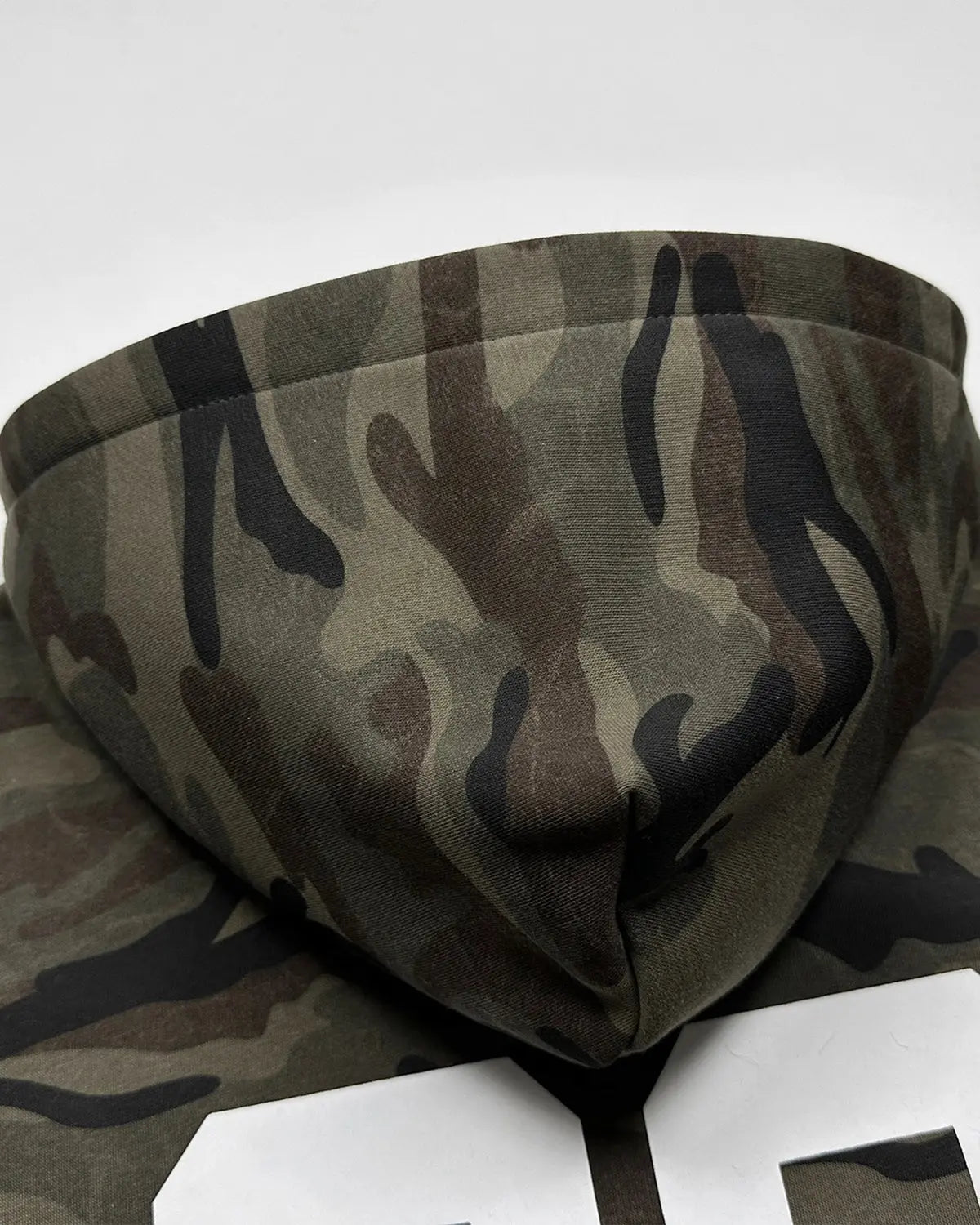 69 Applique Embroidery Camo Zip Up Hoodie | Flation Streetwear