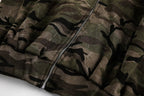Camouflage Zip Up Jacket | Flation Streetwear