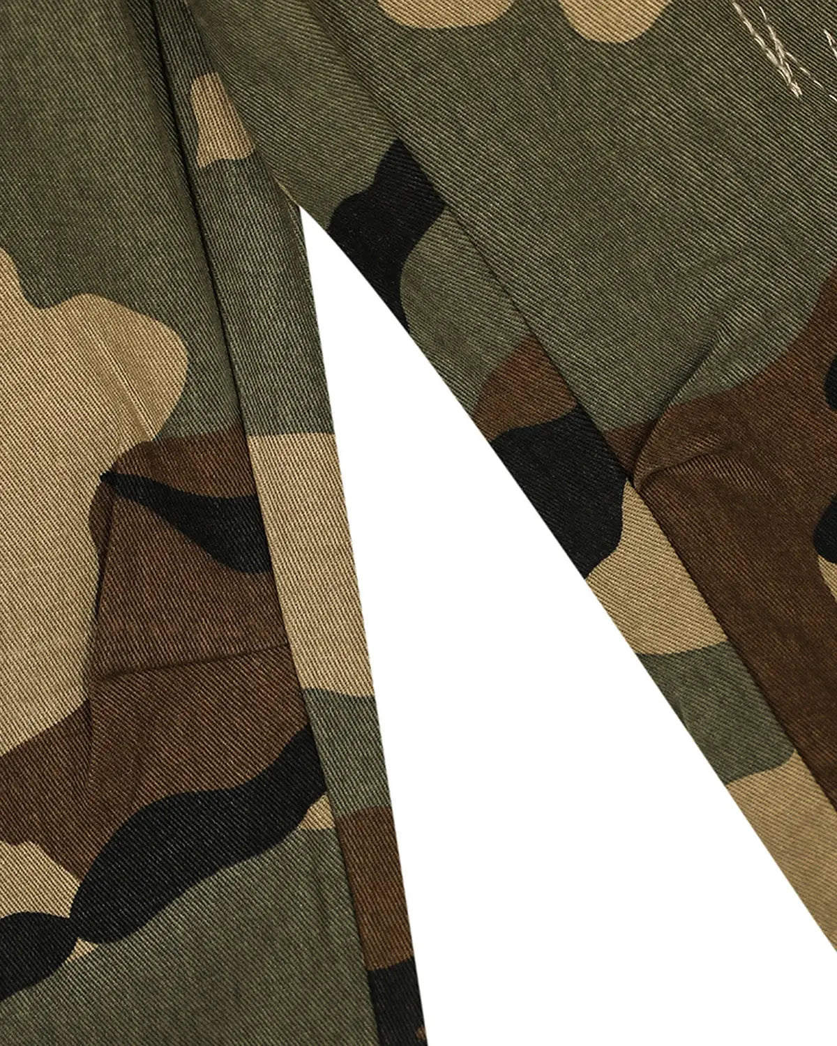 Camo Cargo Longline Shorts | Flation Streetwear