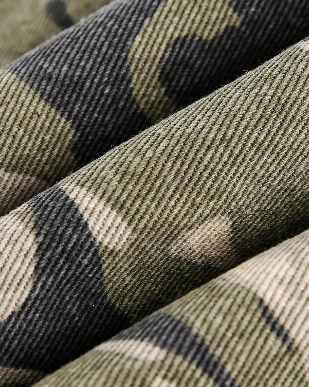 Camo Faux Fur Padded Hooded Jacket | Flation Streetwear