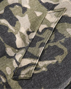Camo Faux Fur Padded Hooded Jacket | Flation Streetwear