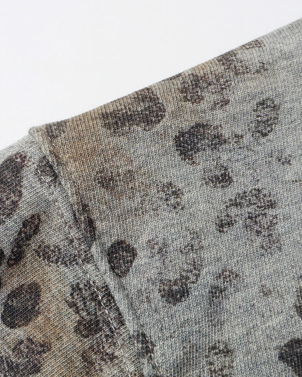 Leopard Print Boxy Zip Up Hoodie | Flation Streetwear