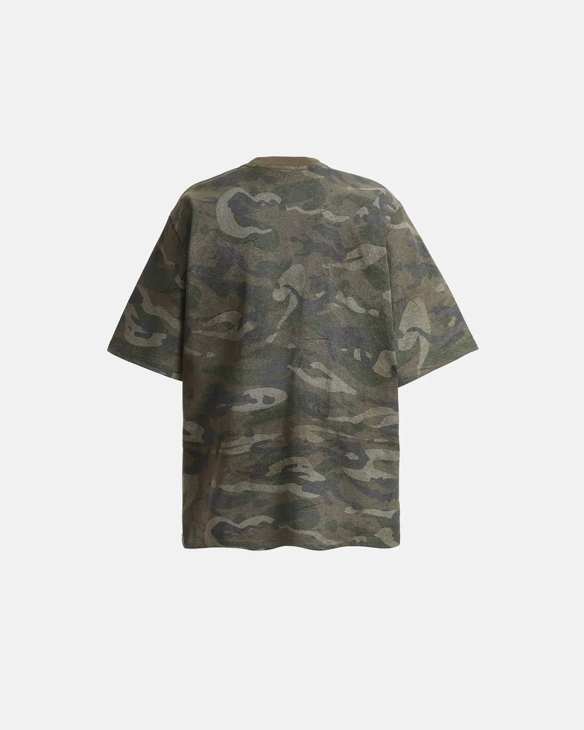 Vintage Camo Patch Graphic T-Shirt | Flation Streetwear