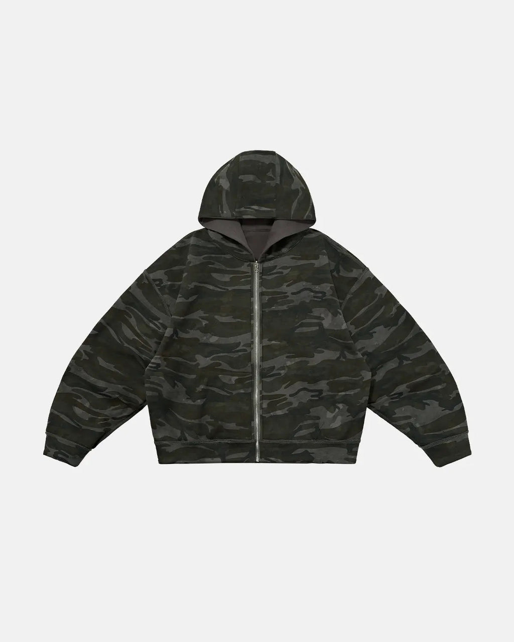 Camo Reversible  Zip Up Jackets | Flation Streetwear