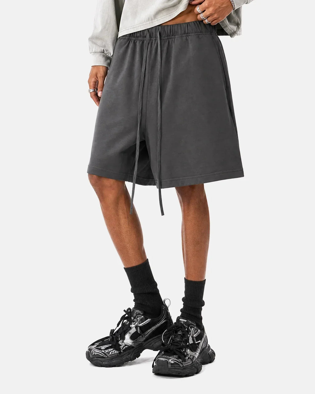 Heavyweight Drawstring Sweat Shorts | Flation Streetwear