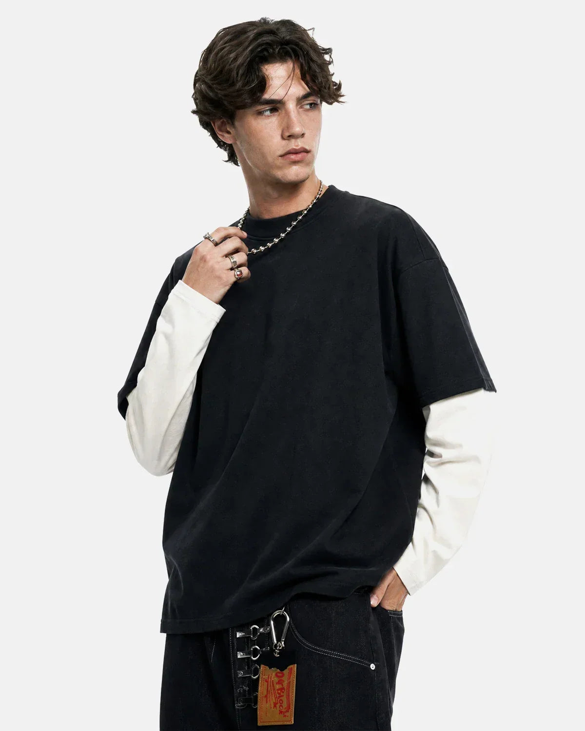 Color Block Long Sleeve Tees | Flation Streetwear