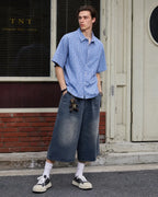 Double Waist Baggy Jorts | Flation Streetwear
