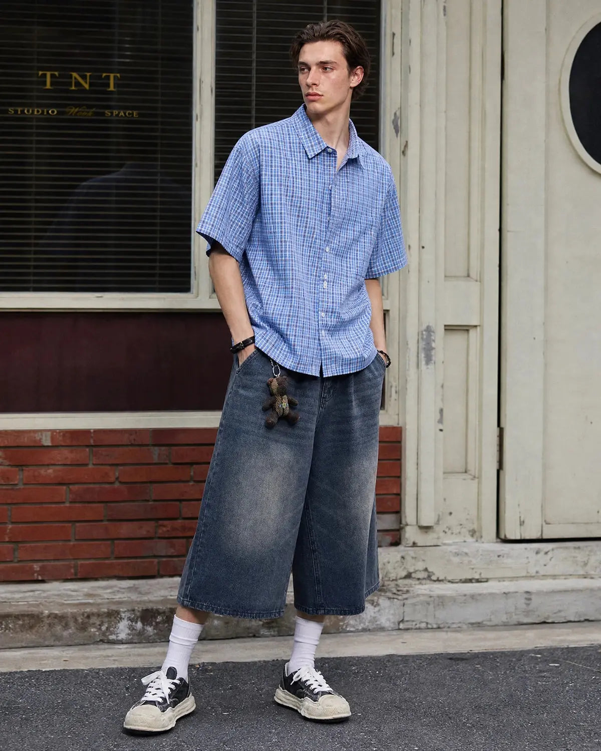 Double Waist Baggy Jorts | Flation Streetwear
