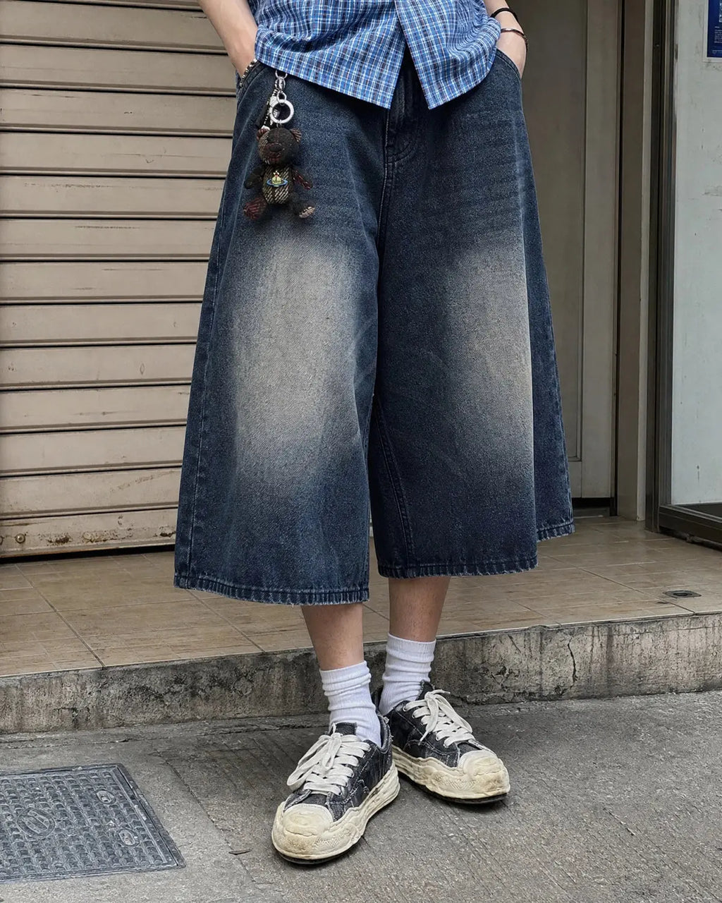 Double Waist Baggy Jorts | Flation Streetwear