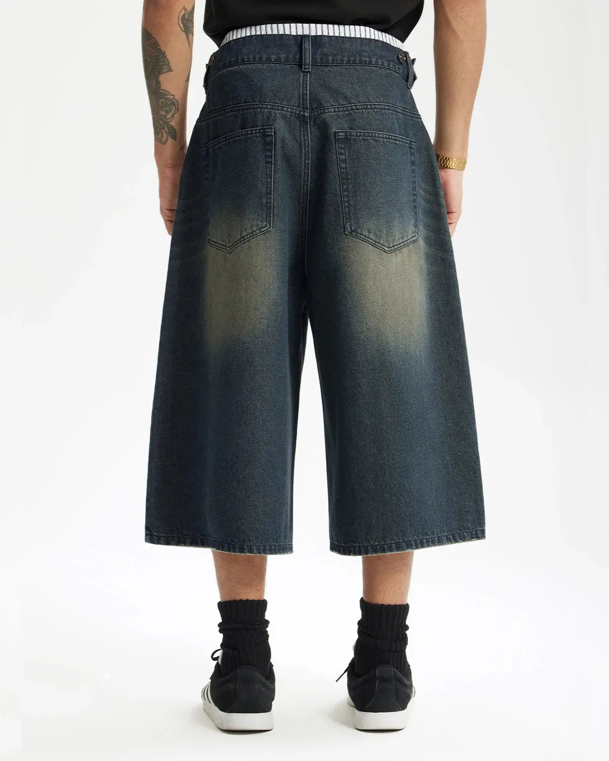 Double Waist Baggy Jorts | Flation Streetwear