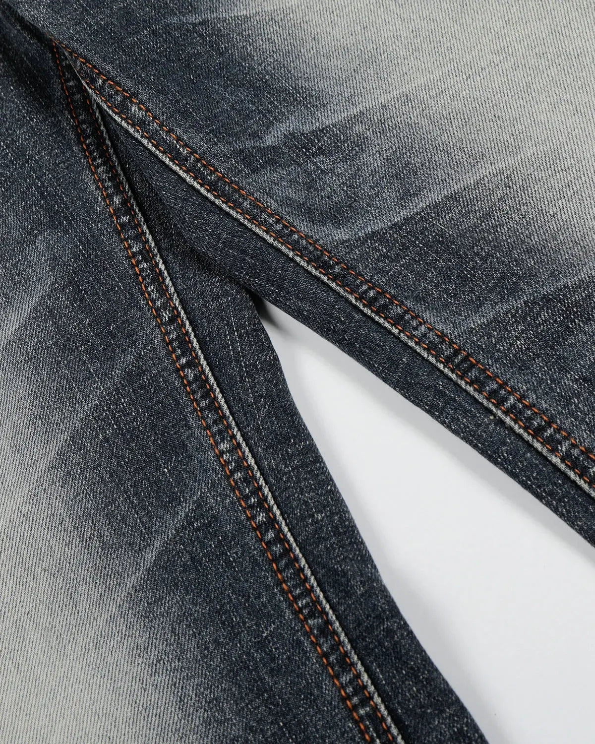 Faded Whisker Baggy Jeans | Flation Streetwear