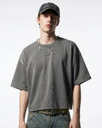 Distressed Boxy Washed Tees | Flation Streetwear