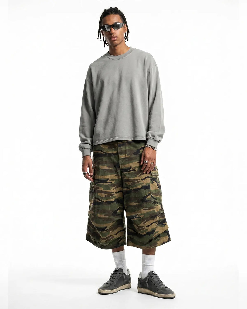 Distressed Washed Long Sleeve Tees | Flation Streetwear