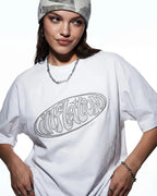 Hollow Embroidered Graphic T-Shirt | Flation Streetwear