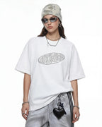 Hollow Embroidered Graphic T-Shirt | Flation Streetwear