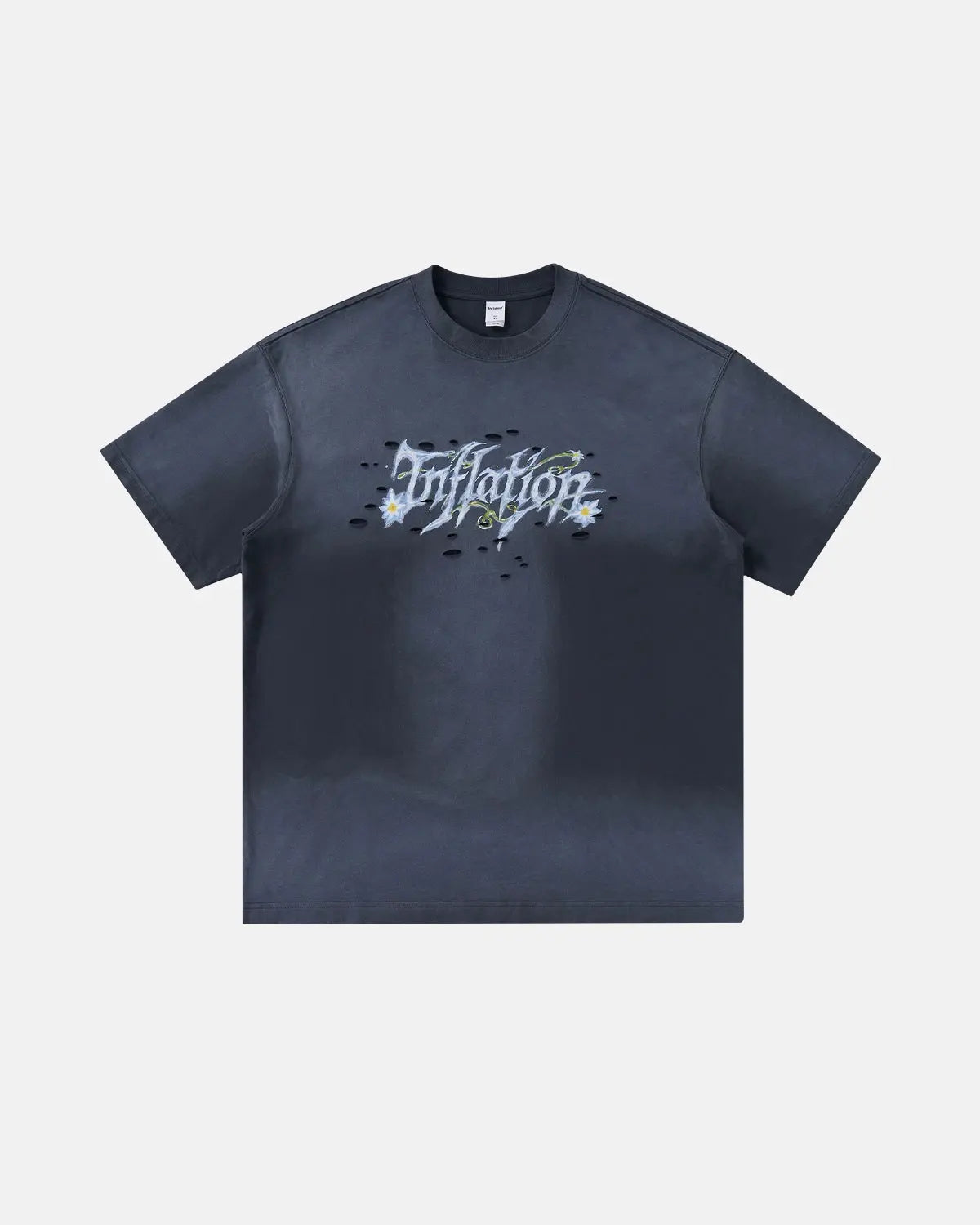 Monkey Washed Ripped Graphic Tees | Flation Streetwear