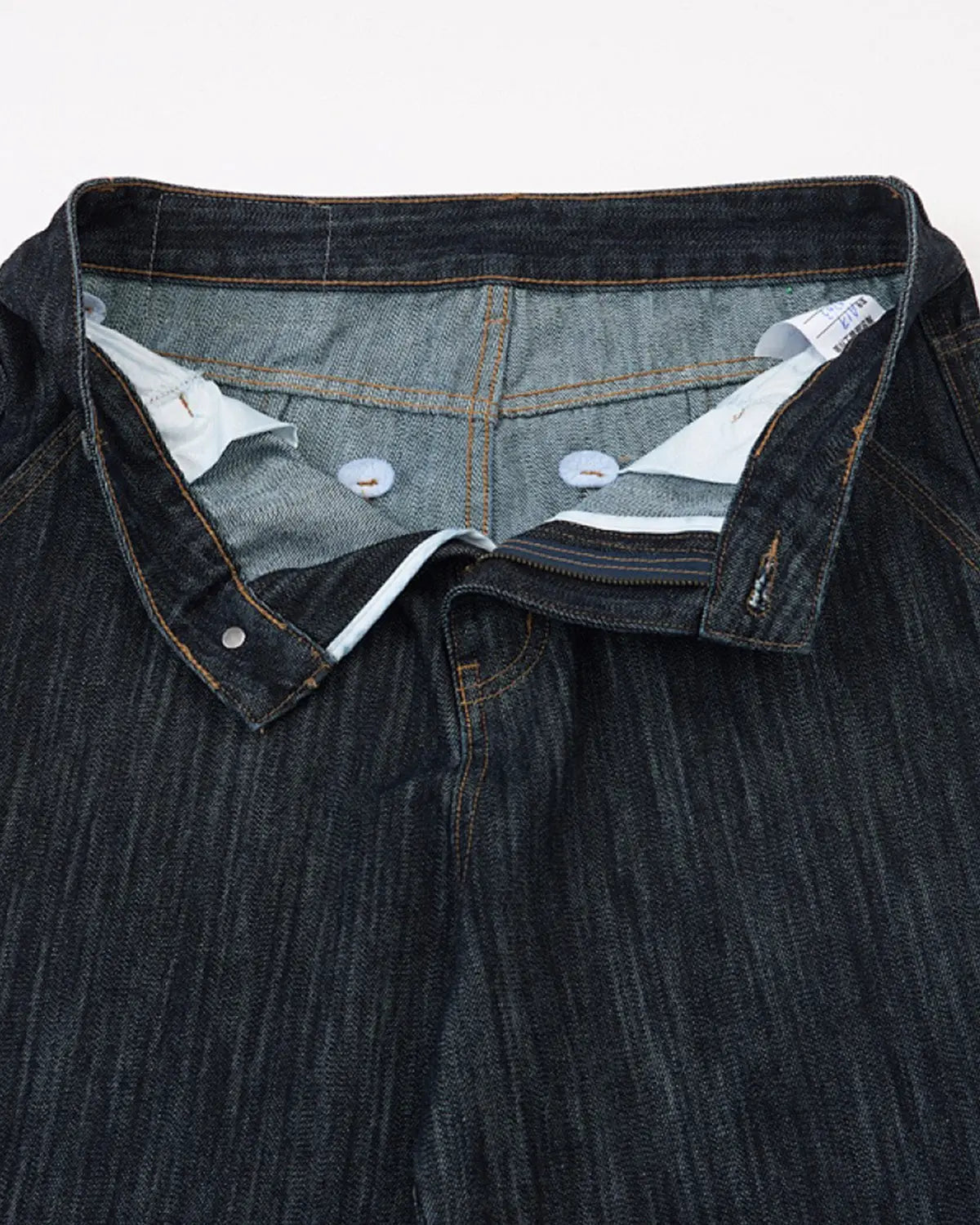 Dark Indigo Wide Bootcut Jeans | Flation Streetwear